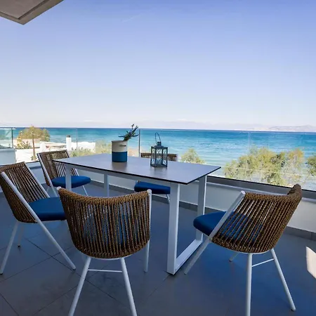 La Mer Bleue Beachfront Boutique Apartments Vrachati Exterior photo
